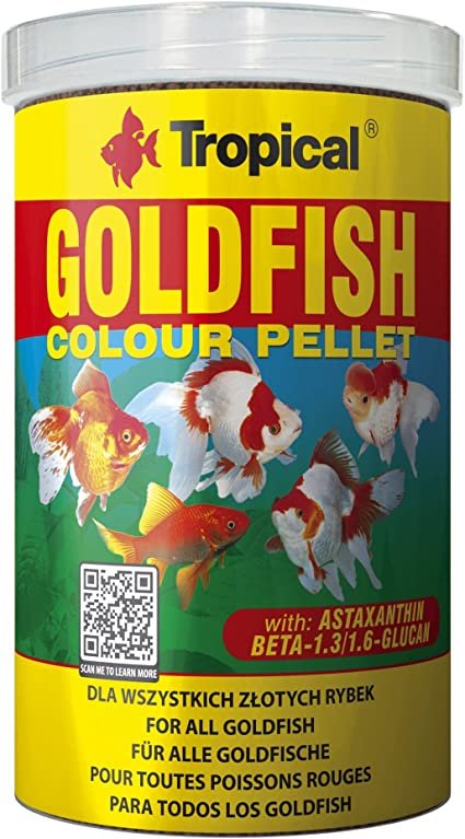 Tropical Goldfish Colour Pellet